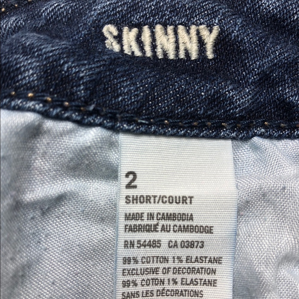 American Eagle Dark wash Skinny Jeans - Picture 2 of 3